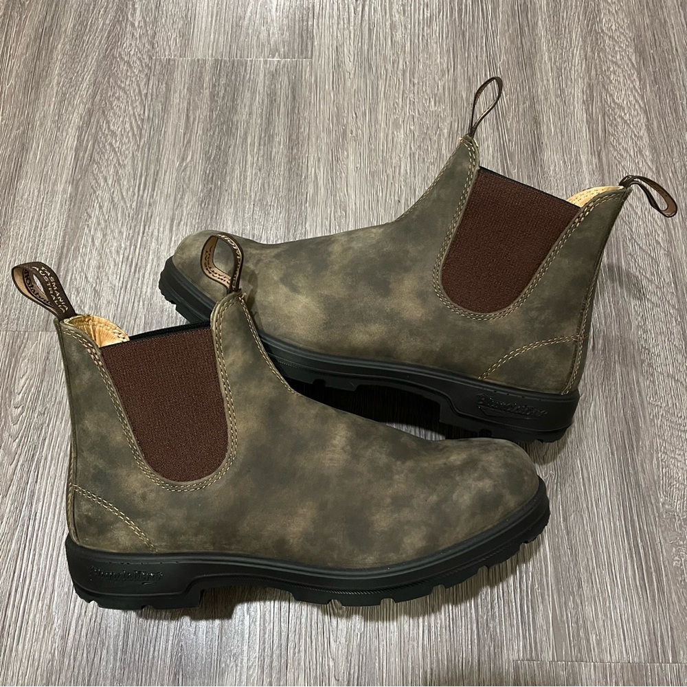 Blundstone Men’s Classics #585 Chelsea Boots - Rustic Brown 11.0
